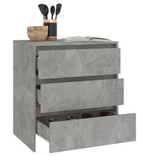 Sideboard Betongrau 70x41x75 cm Holzwerkstoff