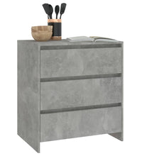 Sideboard Betongrau 70x41x75 cm Holzwerkstoff