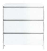Sideboard Hochglanz-Weiß 70x41x75 cm Holzwerkstoff