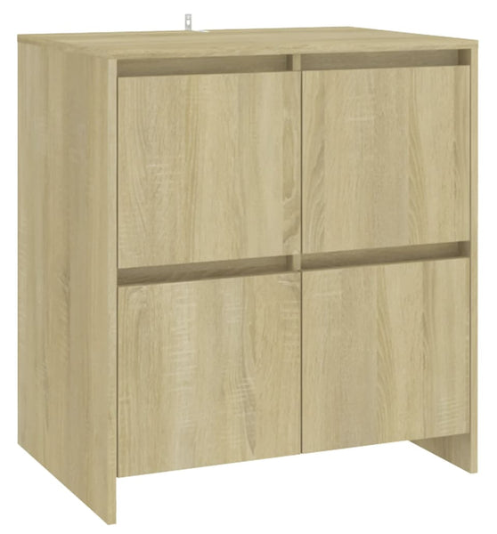 Sideboard Sonoma-Eiche 70x41x75 cm Holzwerkstoff