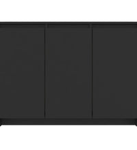 Sideboard Schwarz 102x33x75 cm Holzwerkstoff