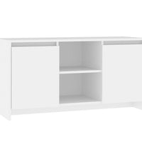 TV-Schrank Weiß 102x37,5x52,5 cm Holzwerkstoff