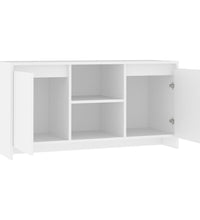 TV-Schrank Weiß 102x37,5x52,5 cm Holzwerkstoff