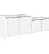 TV-Schrank Weiß 146,5x35x50 cm Holzwerkstoff