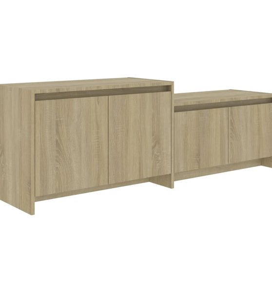 TV-Schrank Sonoma-Eiche 146,5x35x50 cm Holzwerkstoff