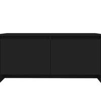Couchtisch Schwarz 90x50x41,5 cm Holzwerkstoff