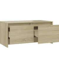 Couchtisch Sonoma-Eiche 90x50x41,5 cm Holzwerkstoff