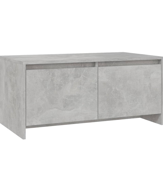 Couchtisch Betongrau 90x50x41,5 cm Holzwerkstoff
