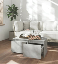 Couchtisch Betongrau 90x50x41,5 cm Holzwerkstoff