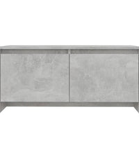 Couchtisch Betongrau 90x50x41,5 cm Holzwerkstoff