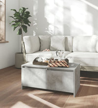 Couchtisch Betongrau 90x50x41,5 cm Holzwerkstoff