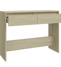 Konsolentisch Sonoma-Eiche 100x35x76,5 cm Holzwerkstoff