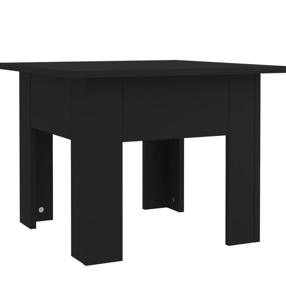 Couchtisch Schwarz 55x55x42 cm Holzwerkstoff