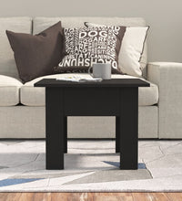 Couchtisch Schwarz 55x55x42 cm Holzwerkstoff