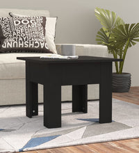 Couchtisch Schwarz 55x55x42 cm Holzwerkstoff