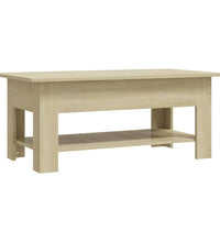 Couchtisch Sonoma-Eiche 102x55x42 cm Holzwerkstoff