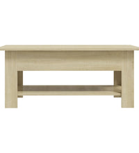 Couchtisch Sonoma-Eiche 102x55x42 cm Holzwerkstoff