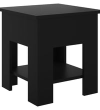 Couchtisch Schwarz 40x40x42 cm Holzwerkstoff