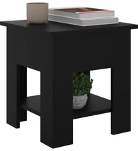 Couchtisch Schwarz 40x40x42 cm Holzwerkstoff