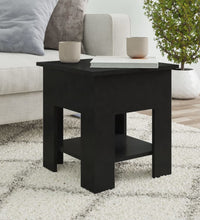 Couchtisch Schwarz 40x40x42 cm Holzwerkstoff
