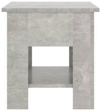 Couchtisch Betongrau 40x40x42 cm Holzwerkstoff