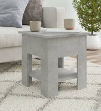 Couchtisch Betongrau 40x40x42 cm Holzwerkstoff