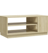 Couchtisch Sonoma-Eiche 102x55x43 cm Holzwerkstoff