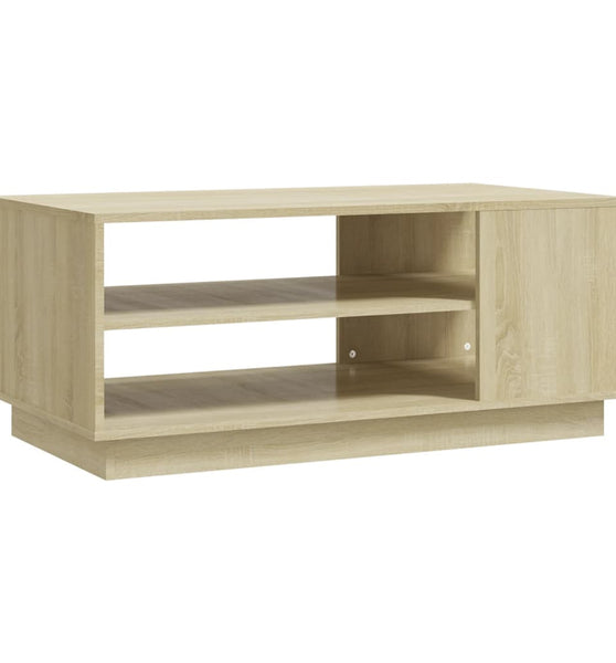 Couchtisch Sonoma-Eiche 102x55x43 cm Holzwerkstoff