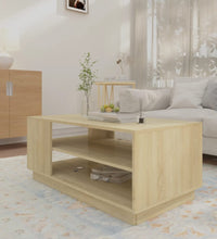 Couchtisch Sonoma-Eiche 102x55x43 cm Holzwerkstoff