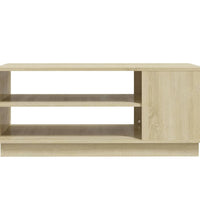 Couchtisch Sonoma-Eiche 102x55x43 cm Holzwerkstoff