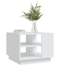 Couchtisch Weiß 55x55x43 cm Holzwerkstoff