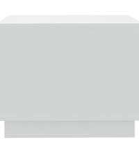 Couchtisch Weiß 55x55x43 cm Holzwerkstoff