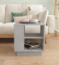 Couchtisch Betongrau 40x40x43 cm Holzwerkstoff