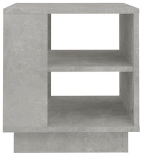 Couchtisch Betongrau 40x40x43 cm Holzwerkstoff