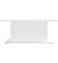 Couchtisch Weiß 102x55,5x40 cm Holzwerkstoff