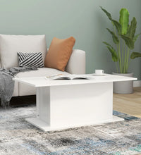 Couchtisch Weiß 102x55,5x40 cm Holzwerkstoff