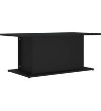 Couchtisch Schwarz 102x55,5x40 cm Holzwerkstoff