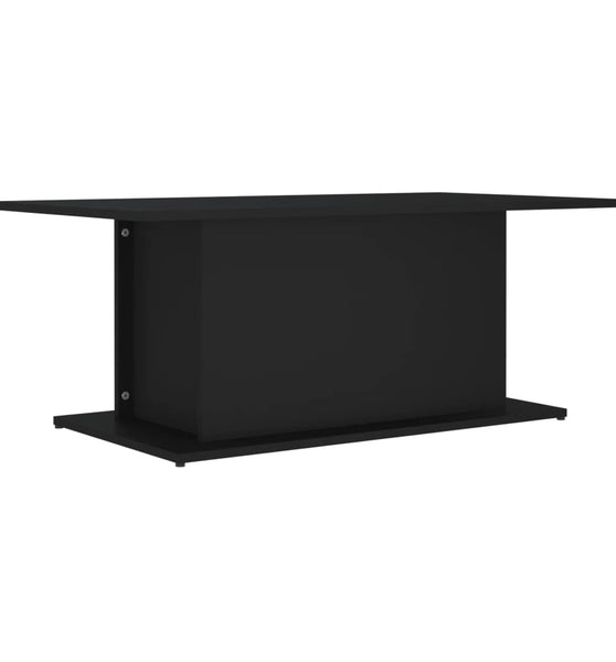 Couchtisch Schwarz 102x55,5x40 cm Holzwerkstoff
