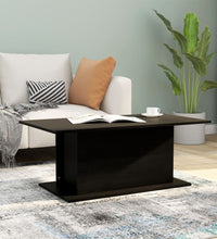 Couchtisch Schwarz 102x55,5x40 cm Holzwerkstoff