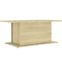 Couchtisch Sonoma-Eiche 102x55,5x40 cm Holzwerkstoff