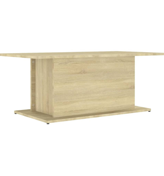 Couchtisch Sonoma-Eiche 102x55,5x40 cm Holzwerkstoff