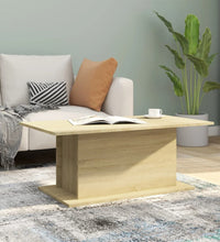 Couchtisch Sonoma-Eiche 102x55,5x40 cm Holzwerkstoff