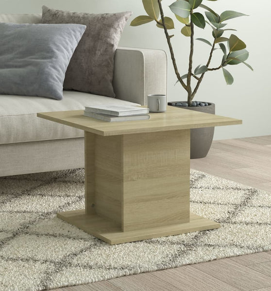 Couchtisch Sonoma-Eiche 55,5x55,5x40 cm Holzwerkstoff