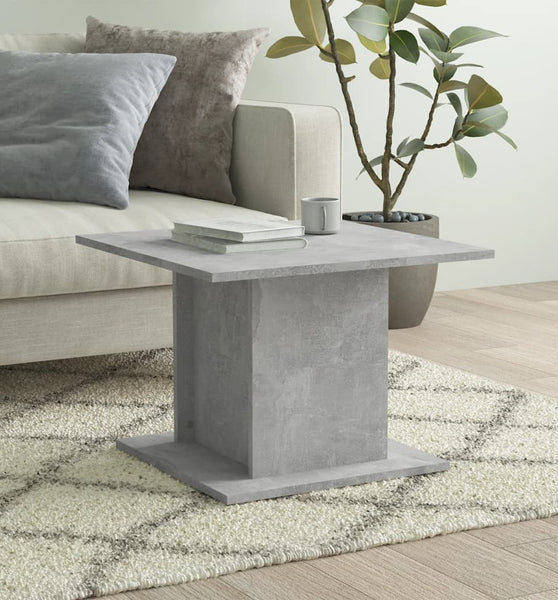 Couchtisch Betongrau 55,5x55,5x40 cm Holzwerkstoff