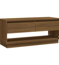 TV-Schrank Braun Eichen-Optik 102x41x44 cm Holzwerkstoff