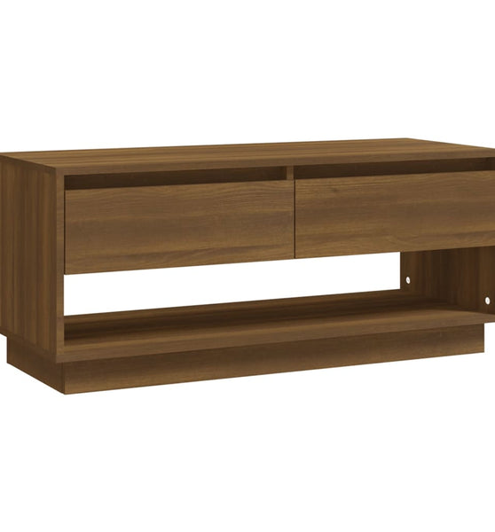 TV-Schrank Braun Eichen-Optik 102x41x44 cm Holzwerkstoff