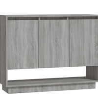 Sideboard Grau Sonoma 97x31x75 cm Holzwerkstoff