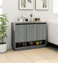 Sideboard Grau Sonoma 97x31x75 cm Holzwerkstoff