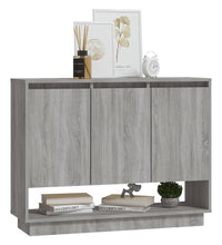 Sideboard Grau Sonoma 97x31x75 cm Holzwerkstoff