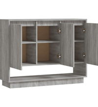 Sideboard Grau Sonoma 97x31x75 cm Holzwerkstoff